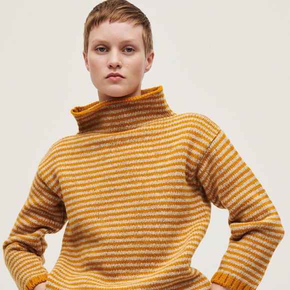 Babaa Jumper No6 in Ochre - Picture 1 of 6